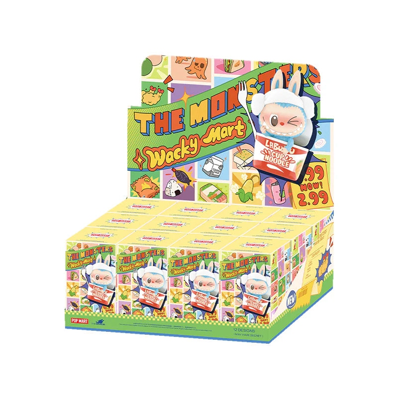 Figuras de la serie Monster LABUBU Wacky Mart