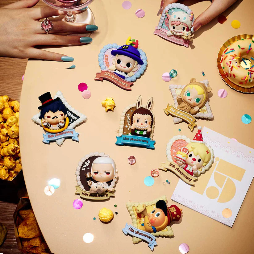 Fridge Magnet 15th Anniversary Celebrating the Moment