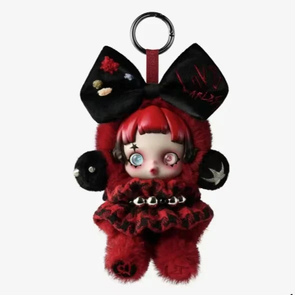 Skullpanda 6KHz Europe Limited Edition Plush Pendant Keychain