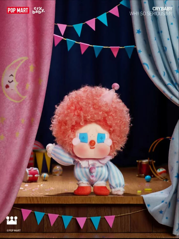 WHY SO SERIOUS SERIES Crybaby Vinyl Plush Pendant