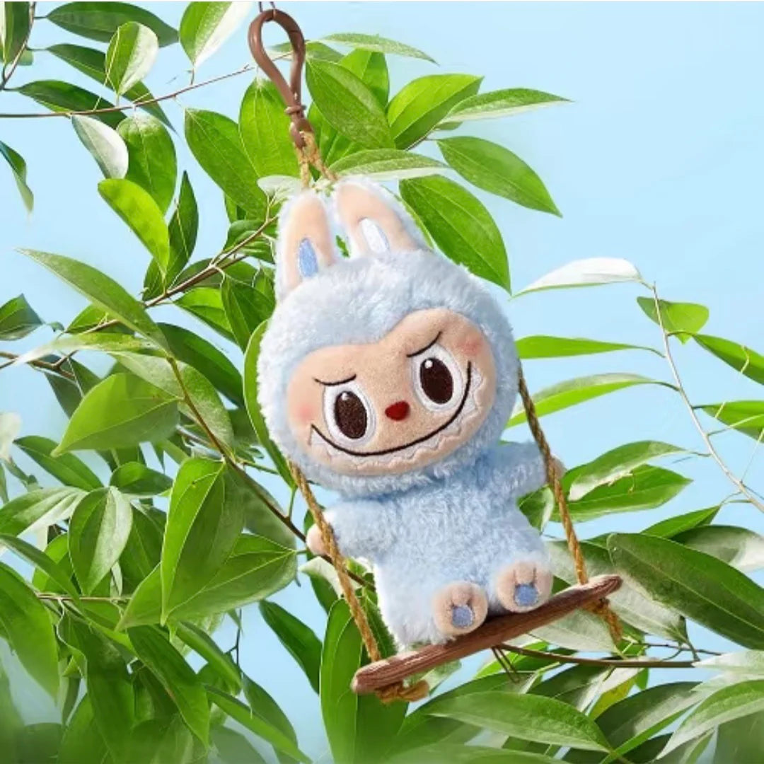 POP LAND Timber Workshop Playing on the Swing Plush Pendant Series