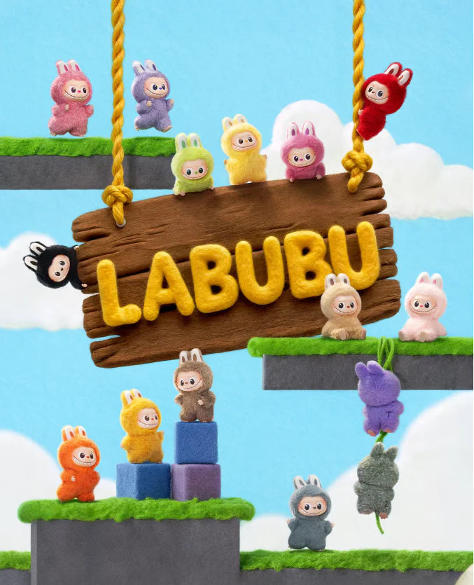 LABUBU THE MONSTERS V4 PIN FOR LOVE SERIES-VINYL PLUSH PENDANT BLIND BOX