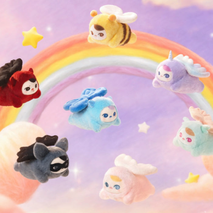 Pucky Flying Beanie Babies Plush Pendant