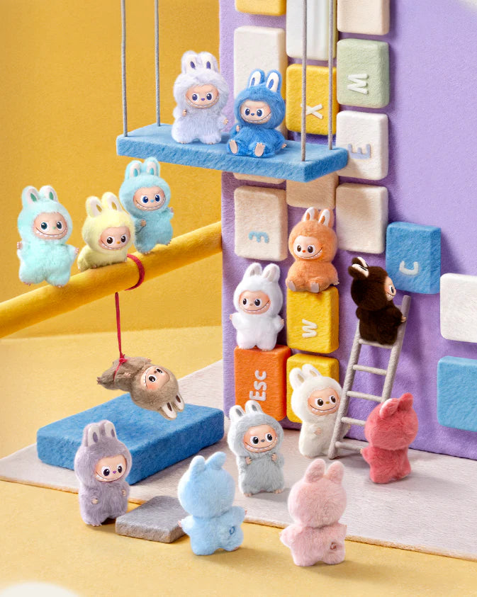 LABUBU THE MONSTERS V4 PIN FOR LOVE SERIES-VINYL PLUSH PENDANT BLIND BOX