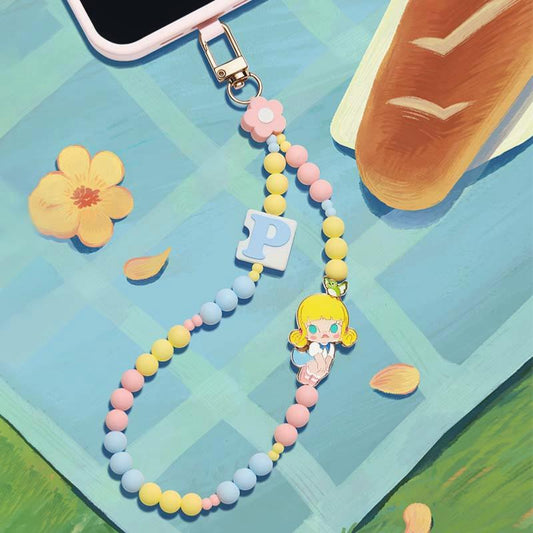 PHONE CHARM HAND IN HAND Keychain Hanging Chain