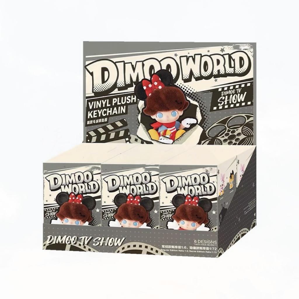 Pendant DIMOO WORLD Plush Toy Keychain